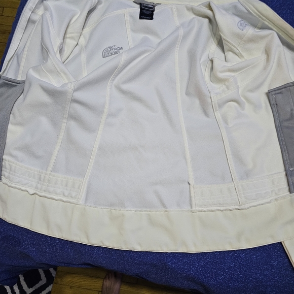 North Face jacket cream size S - Picture 4 of 7